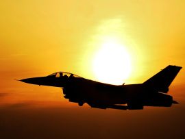 Lais Puzzle - Flugzeug im Sonnenaufgang - 1.000 Teile