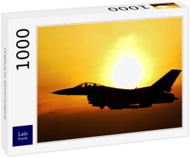 Lais Puzzle - Flugzeug im Sonnenaufgang - 1.000 Teile