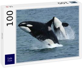Lais Puzzle - Orcas - 100 Teile