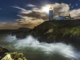 Lais Puzzle - Leuchtturm Donegal Fanad Irland - 1.000 Teile