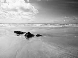 Lais Puzzle - Meer Strand Irland schwarz weiß - 1.000 Teile