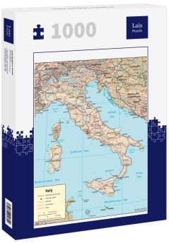 Lais Puzzle - Physische Landkarte Italien - 1.000 Teile