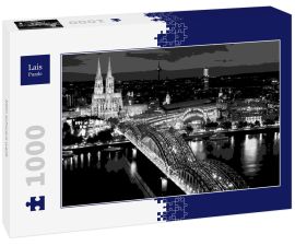 Lais Puzzle - Köln schwarz weiß - 1.000 Teile