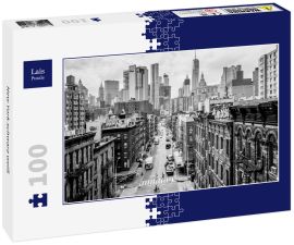 Lais Puzzle - New York schwarz weiß - 100 Teile