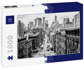 Lais Puzzle - New York schwarz weiß - 1.000 Teile