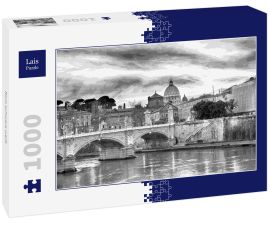 Lais Puzzle - Rom schwarz weiß - 1.000 Teile
