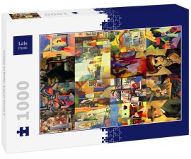 Lais Puzzle - Collage 16 Bilder August Macke II - 1.000 Teile