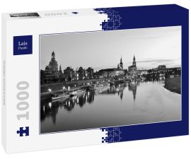 Lais Puzzle - Dresden schwarz weiß - 1.000 Teile