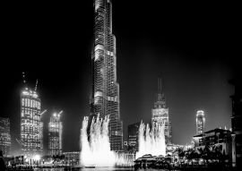 Lais Puzzle - Dubai schwarz weiß - 1.000 Teile