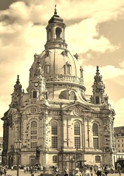 Lais Puzzle - Frauenkirche Dresden sepia - 1.000 Teile