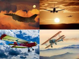 Lais Puzzle - Collage Flugzeuge - 1.000 Teile