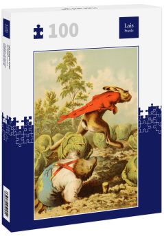 Lais Puzzle - Hase und Igel - 100 Teile