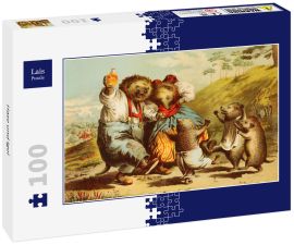 Lais Puzzle - Hase und Igel - 100 Teile