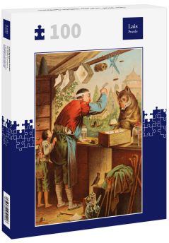 Lais Puzzle - Der Wolf und die sieben Geißlein - 100 Teile