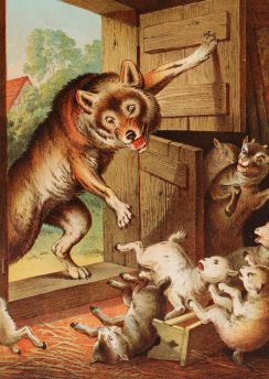 Lais Puzzle - Der Wolf und die sieben Geißlein - 100 & 200 Teile