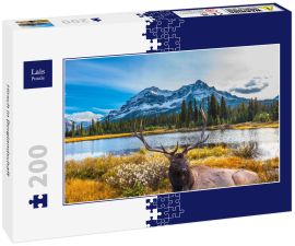 Lais Puzzle - Hirsch in Berglandschaft - 200 Teile