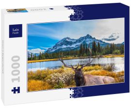 Lais Puzzle - Hirsch in Berglandschaft - 1.000 Teile
