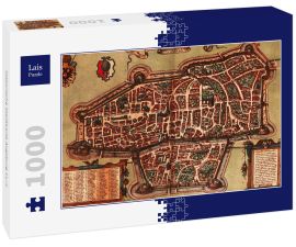 Lais Puzzle - Historische Stadtkarte Augsburg 1572 - 1.000 Teile