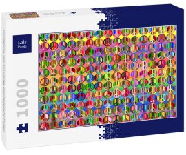 Lais Puzzle - Unmögliche, sehr schwierige, psychedelische Farben - 1.000 Teile