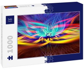 Lais Puzzle - Unmögliche, sehr schwierige, psychedelische Farben - 1.000 Teile