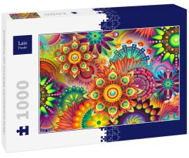 Lais Puzzle - Unmögliche, sehr schwierige, psychedelische Farben - 1.000 Teile