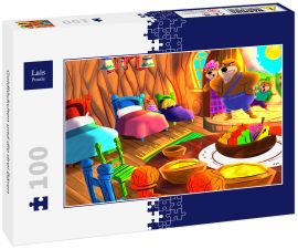 Lais Puzzle - Goldlöckchen und die drei Bären - 100 Teile