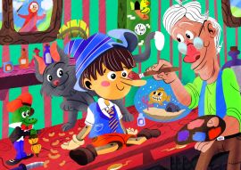 Lais Puzzle - Pinocchio - 100 & 200 Teile