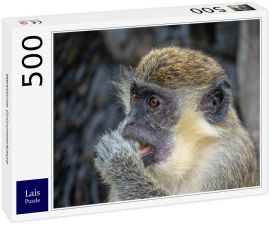 Lais Puzzle - Westliche Grünmeerkatze - 500 Teile
