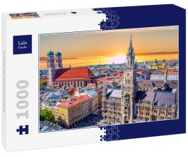 Lais Puzzle - München bei Sonnenuntergang - 1.000 Teile