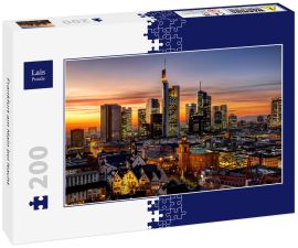 Lais Puzzle - Frankfurt am Main bei Nacht - 200 Teile