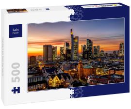 Lais Puzzle - Frankfurt am Main bei Nacht - 500 Teile