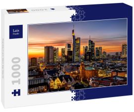 Lais Puzzle - Frankfurt am Main bei Nacht - 1.000 Teile