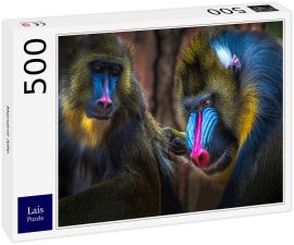 Lais Puzzle - Mandrill Affe - 500 Teile