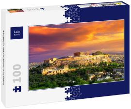 Lais Puzzle - Akropolis mit Parthenon in Athen - 100 Teile