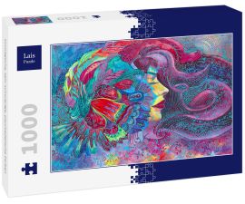 Lais Puzzle - Unmögliche, sehr schwierige, psychedelische Farben - 1.000 Teile
