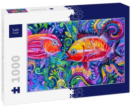 Lais Puzzle - Unmögliche, sehr schwierige, psychedelische Farben - 1.000 Teile