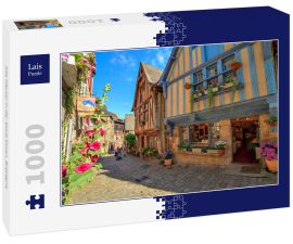 Lais Puzzle - Alte Häuser in der Stadt Dinan, Bretagne - 1.000 Teile