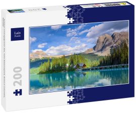 Lais Puzzle - Schöner smaragdgrüner See, Yoho Nationalpark, Britisch Columbia, Kanada - 200 Teile
