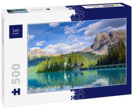 Lais Puzzle - Schöner smaragdgrüner See, Yoho Nationalpark, Britisch Columbia, Kanada - 500 Teile