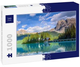 Lais Puzzle - Schöner smaragdgrüner See, Yoho Nationalpark, Britisch Columbia, Kanada - 1.000 Teile