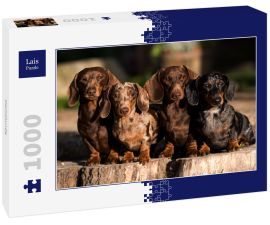 Lais Puzzle - Dachshunde - 1.000 Teile