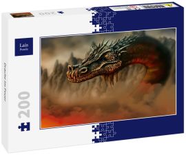 Lais Puzzle - Drache im Feuer - 200 Teile