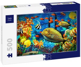 Lais Puzzle - Fische im Korallenriff - 500 Teile