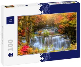 Lais Puzzle - Wasserfall im Wald - 100 Teile