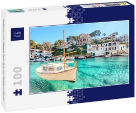 Lais Puzzle - Mallorca Cala Figuera Boot Spanien Balearen Bucht - 100 Teile