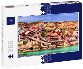 Lais Puzzle - Malta, Il-Mellieha - Popeye Dorf - 200 Teile