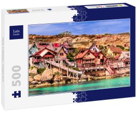 Lais Puzzle - Malta, Il-Mellieha - Popeye Dorf - 500 Teile