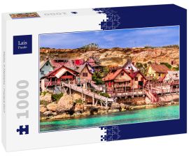 Lais Puzzle - Malta, Il-Mellieha - Popeye Dorf - 1.000 Teile
