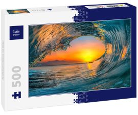 Lais Puzzle - Welle im Sonnenuntergang - 500 Teile