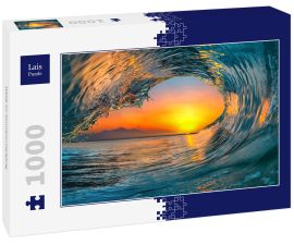Lais Puzzle - Welle im Sonnenuntergang - 1.000 Teile